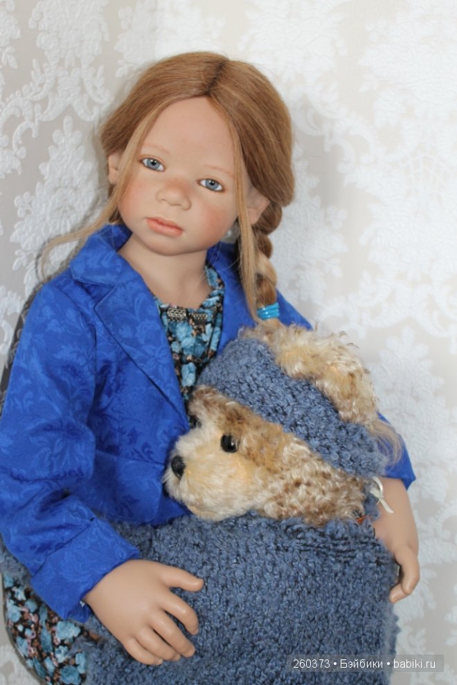 На встречу весне в новом образе. Кукла Annette Himstedt