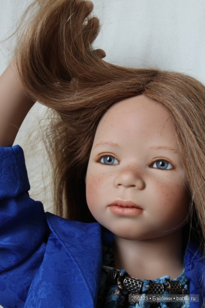 На встречу весне в новом образе. Кукла Annette Himstedt