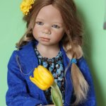 На встречу весне в новом образе. Кукла Annette Himstedt