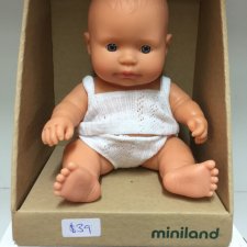 MINILAND Европейская кукла-девочка 21 см