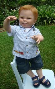 Авторская кукла Лучианы Мильоранци (Luciana Miglioranzi)