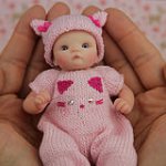 °•.•° Котенок. Мой новый наряд для мини-реборн ООАК °•.•°