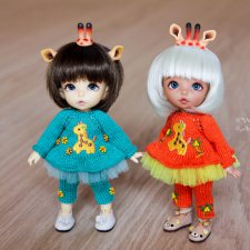 Жирафы. Наряды на пукифи от Vesnushka Handmade