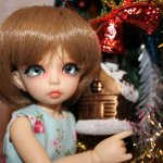 Поздравление с Новым Годом от Маняши. Кукла БЖД Литлфи Анте