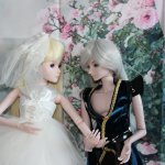 Принц-воин с невестой. Шарнирные куклы "Звезды подиума" новой волны