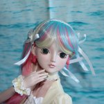 Розочка сменила образ. Шарнирная кукла "Звезда подиума" 60 см новой волны