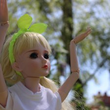 Анжелика на пороге лета - кукла Звезда подиума ООАК 5-ый молд 60 см