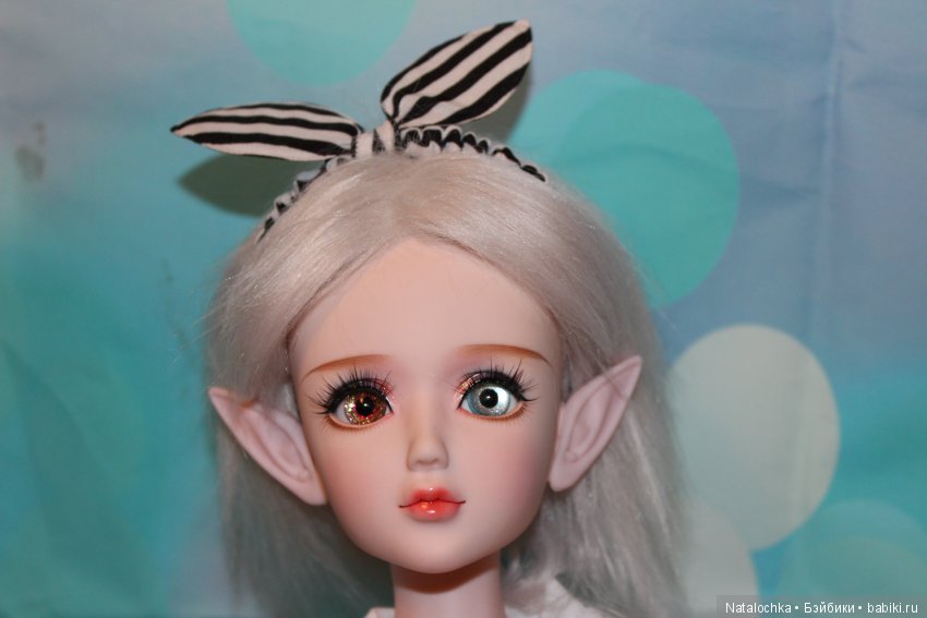 Анжелика стала эльфом - кукла Звезда подиума 5-ый молд ООАК 60 см (фото 9)