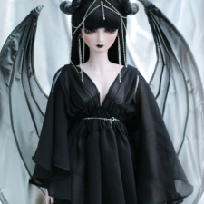 Интересные образы кукол "Звезд подиума" 60 см к Хеллоуину