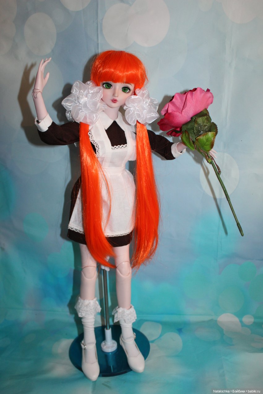 По следам 1 сентября. Кукла Милли ("Звезда подиума", 11 молд, ООАК, 60 см) идет в выпускной класс (фото 3)