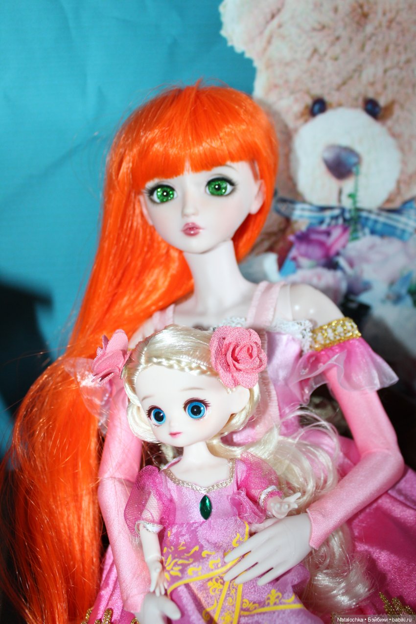 В гостях у Милли новенькие Звездочки (куклы "Звезды подиума" 60 см и 17 см)