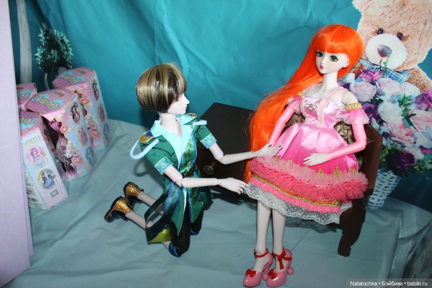 В гостях у Милли новенькие Звездочки (куклы "Звезды подиума" 60 см и 17 см)