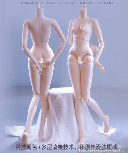 Совместная закупка шарнирных кукол Ni Meng 60 см. Новинка