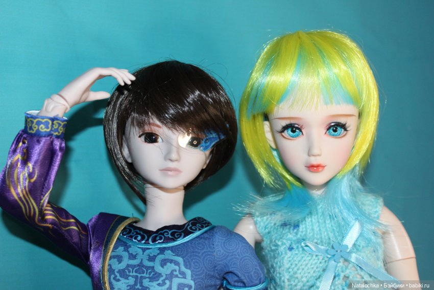 К Анжелике приехал новый друг (куклы "Звезды подиума" 60 см)