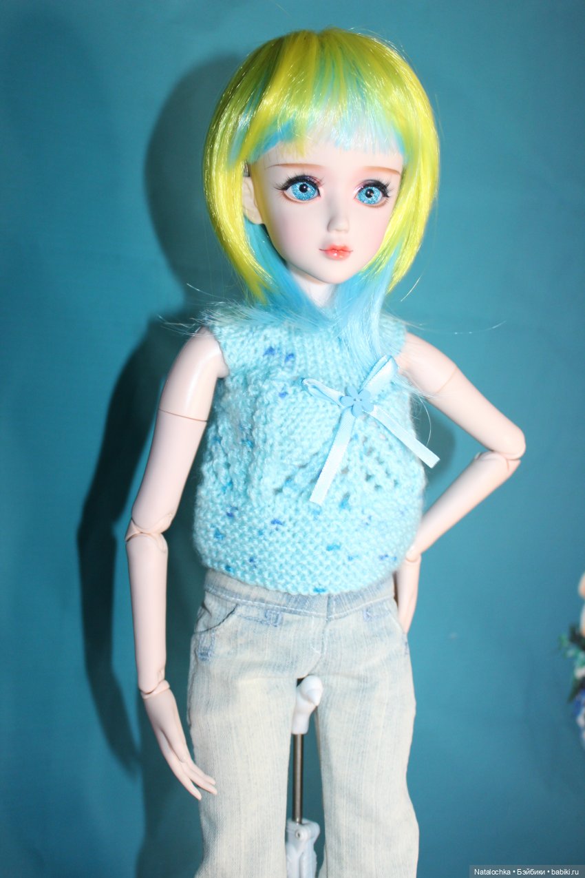 К Анжелике приехал новый друг (куклы "Звезды подиума" 60 см)