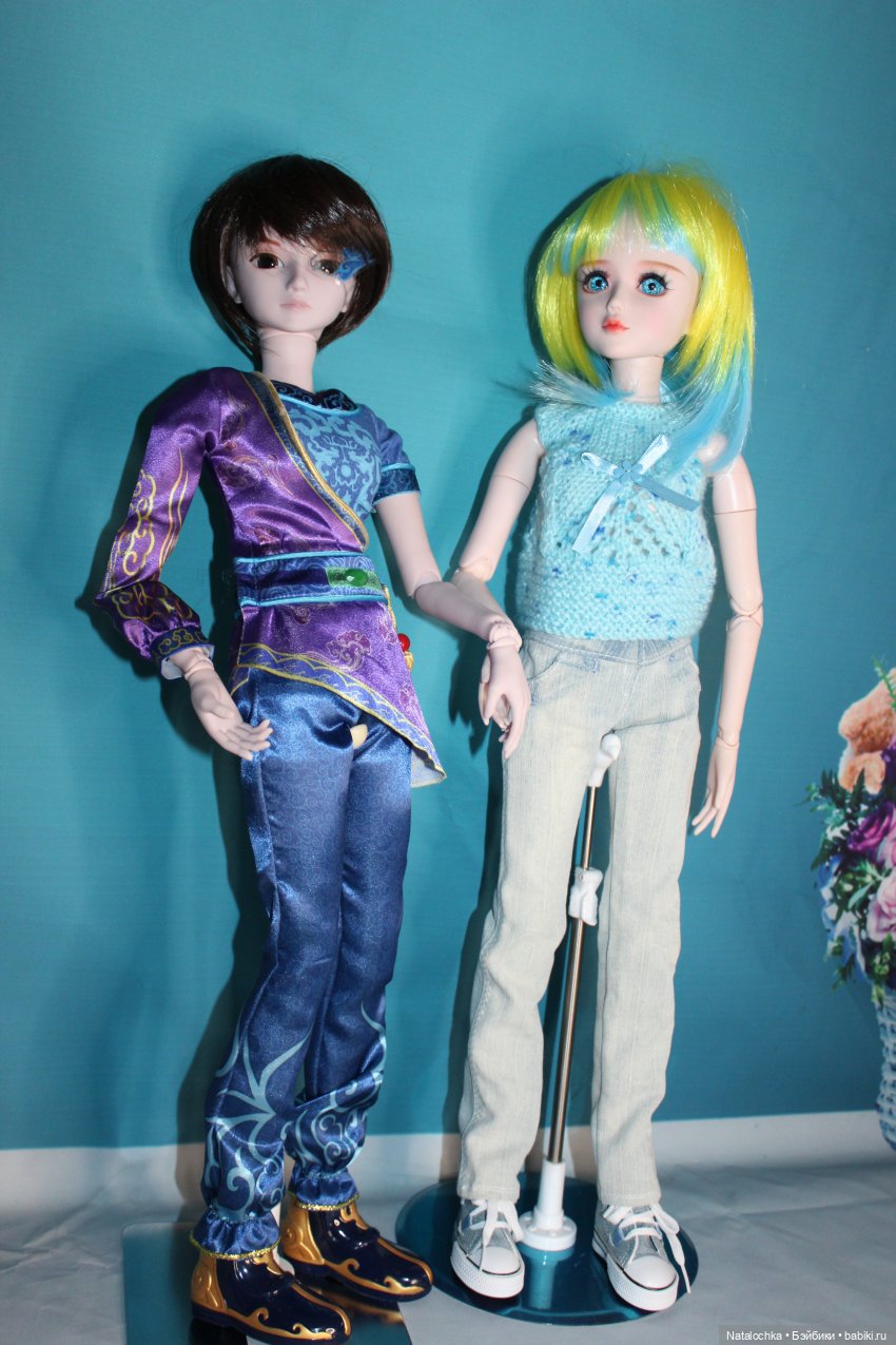 К Анжелике приехал новый друг (куклы "Звезды подиума" 60 см) (фото 8)