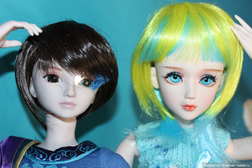 К Анжелике приехал новый друг (куклы "Звезды подиума" 60 см)