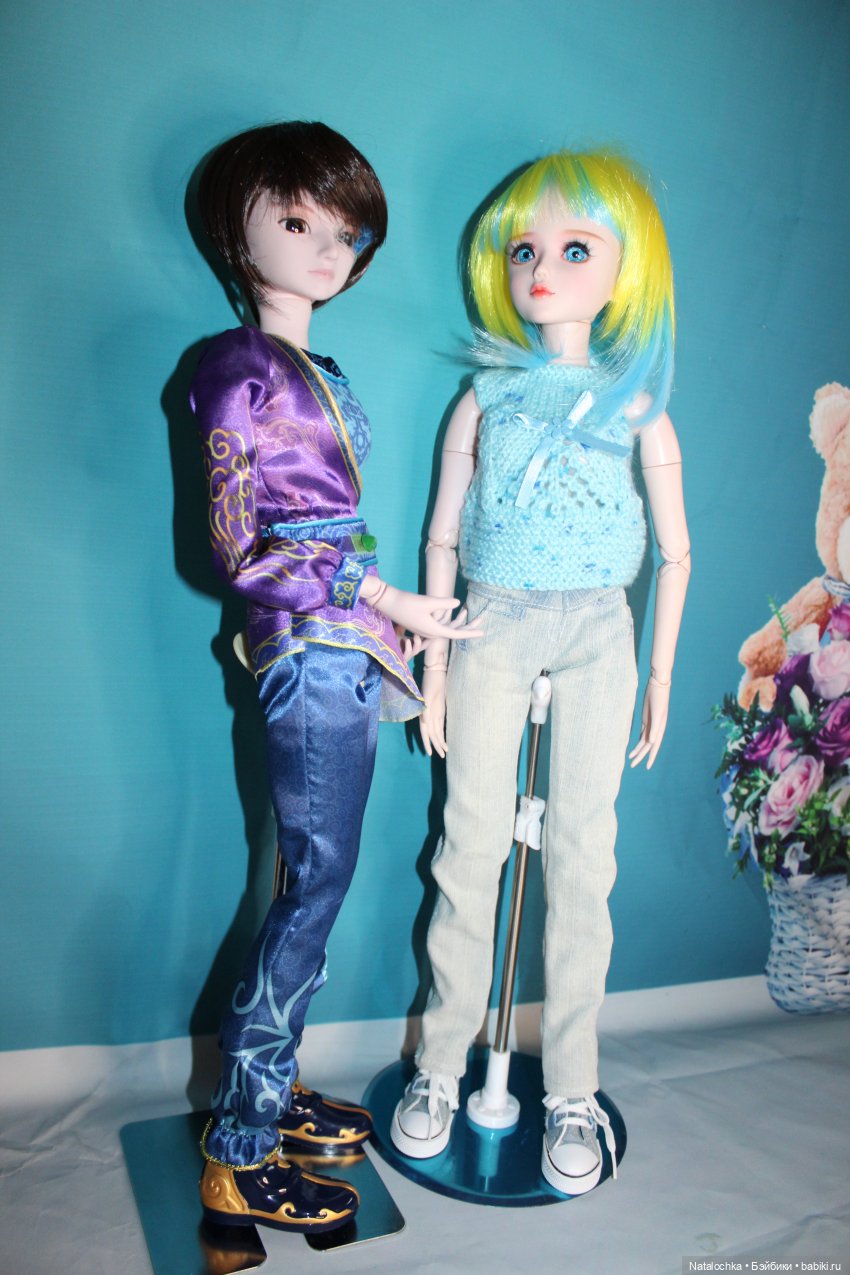 К Анжелике приехал новый друг (куклы "Звезды подиума" 60 см) (фото 9)