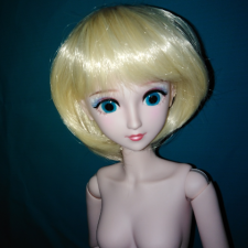 Парик каре объемное блонд классический на БЖД SD, 9-10" и "Звезд подиума" 60 см