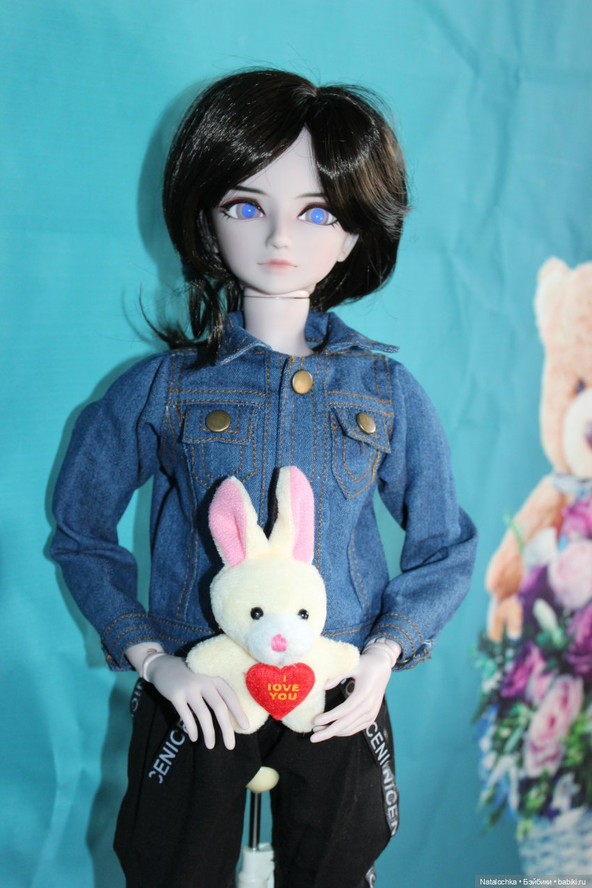 Кукло-мальчик "Звезда подиума" 60 см перевоплотился в аниме-героя