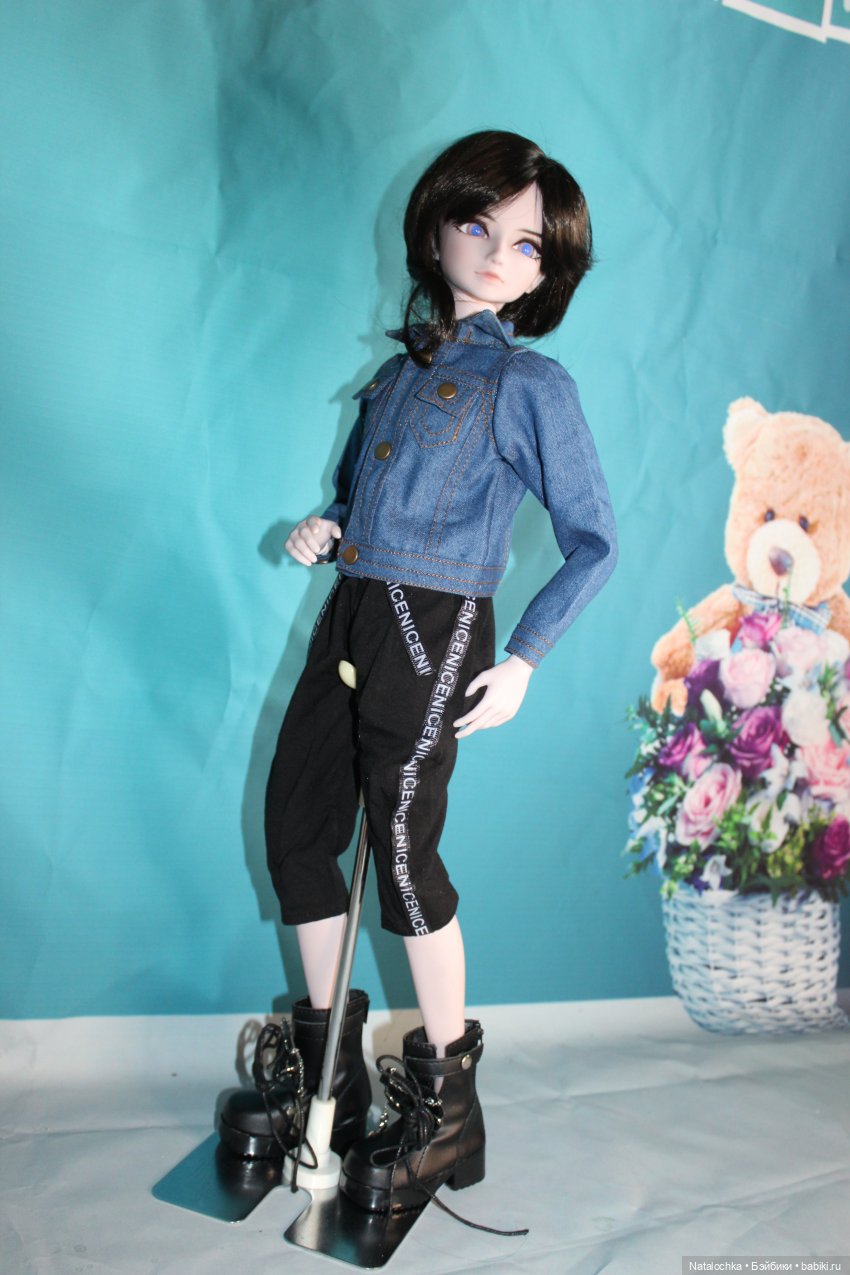 Кукло-мальчик "Звезда подиума" 60 см перевоплотился в аниме-героя