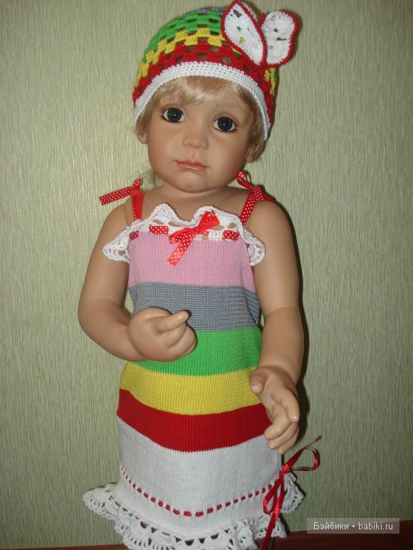 Наши обновки! Вязанная одежда для кукол своими руками (фото 3)