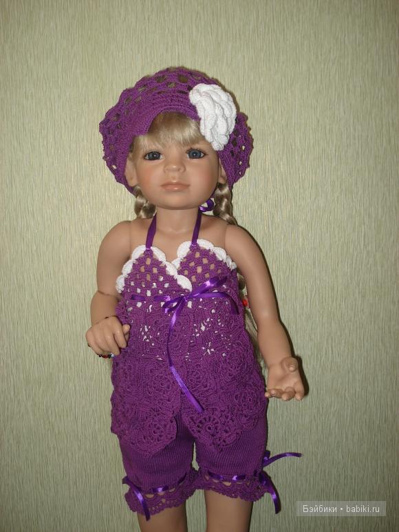 Наши обновки! Вязанная одежда для кукол своими руками