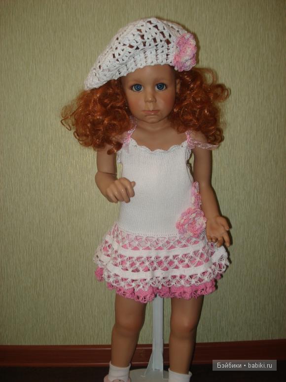 Наши обновки! Вязанная одежда для кукол своими руками