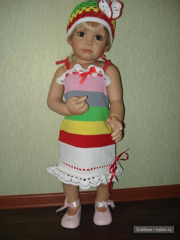 Наши обновки! Вязанная одежда для кукол своими руками