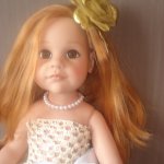 Вязаные нарядики для кукол Готц