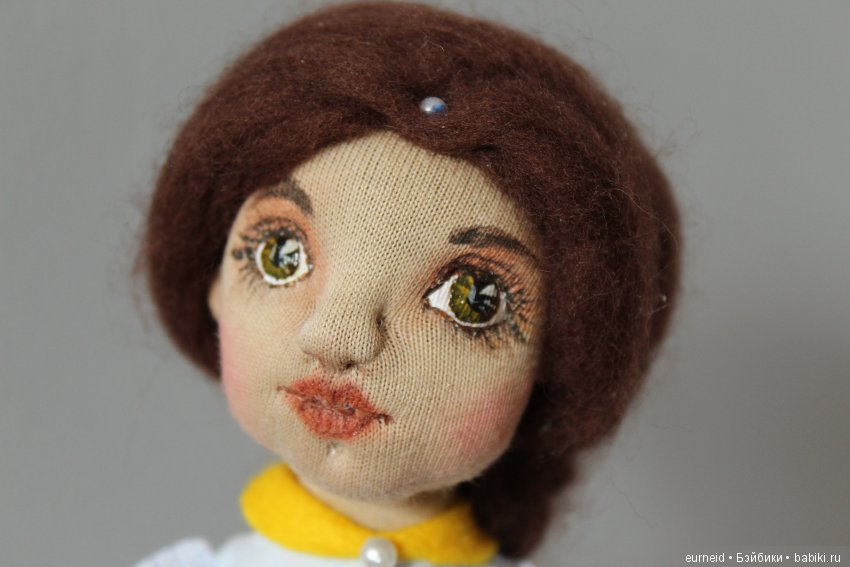 Проба пера в текстильной кукле (фото 5)