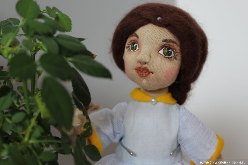 Проба пера в текстильной кукле (фото 3)