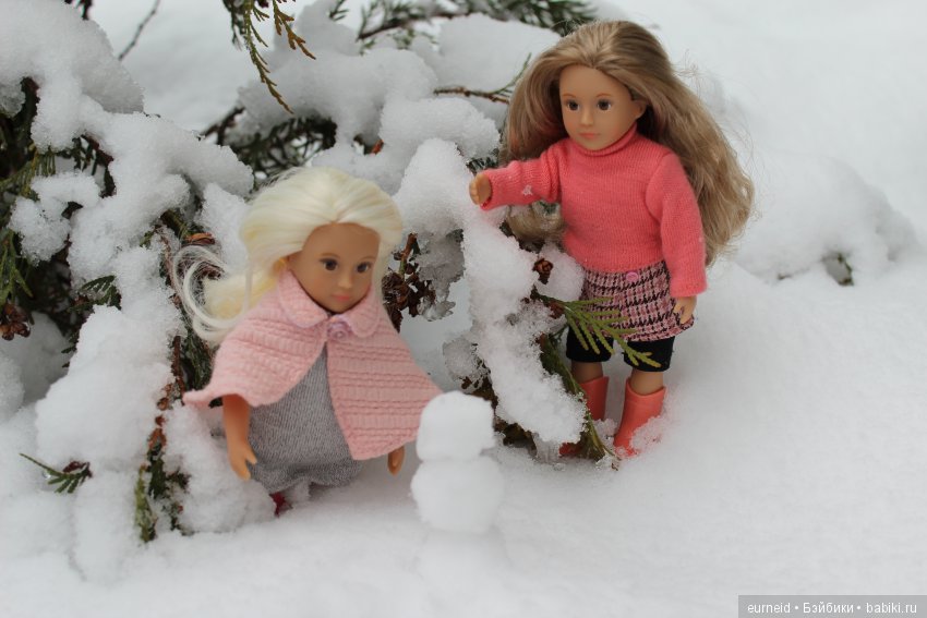 Девочки Lori на зимней прогулке (фото 9)