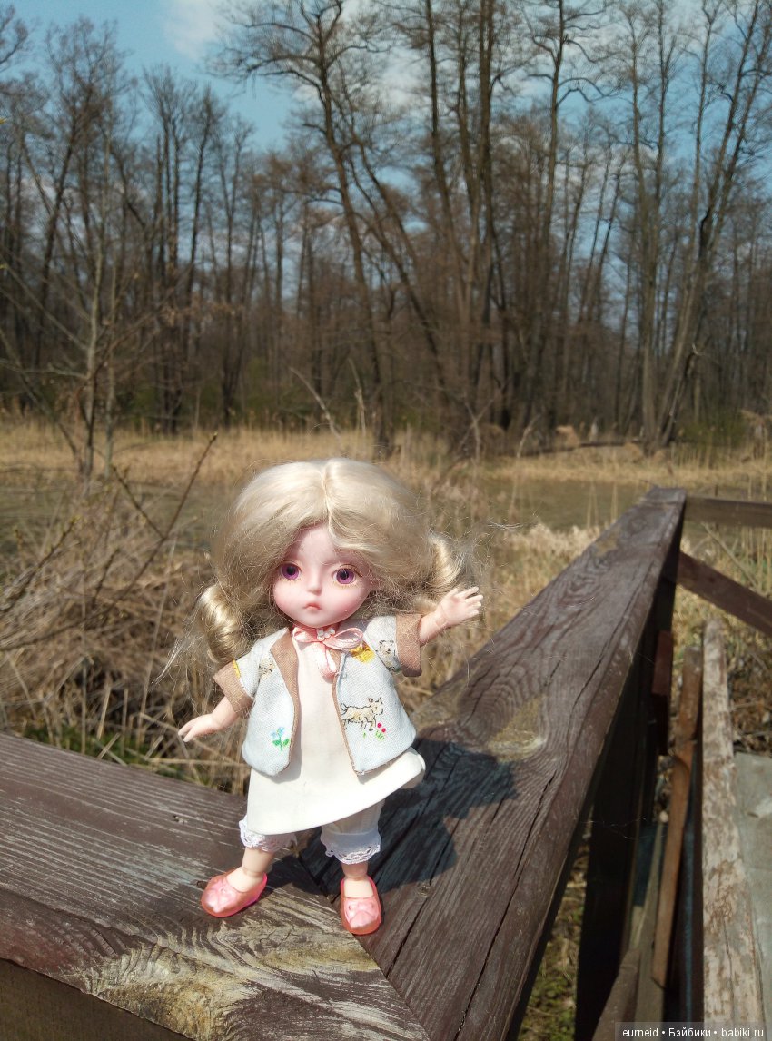 Отважная исследовательница ольшаных болот