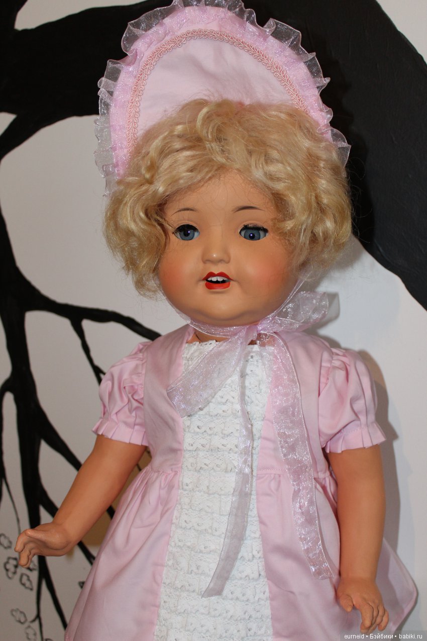 Результат реставрации трех винтажных кукол (фото 8)