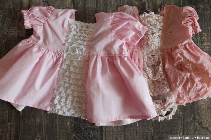 Результат реставрации трех винтажных кукол (фото 5)