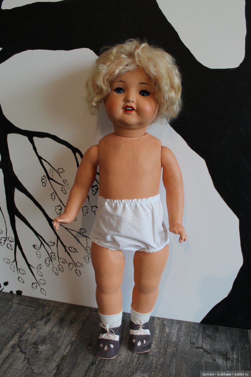 Результат реставрации трех винтажных кукол (фото 2)