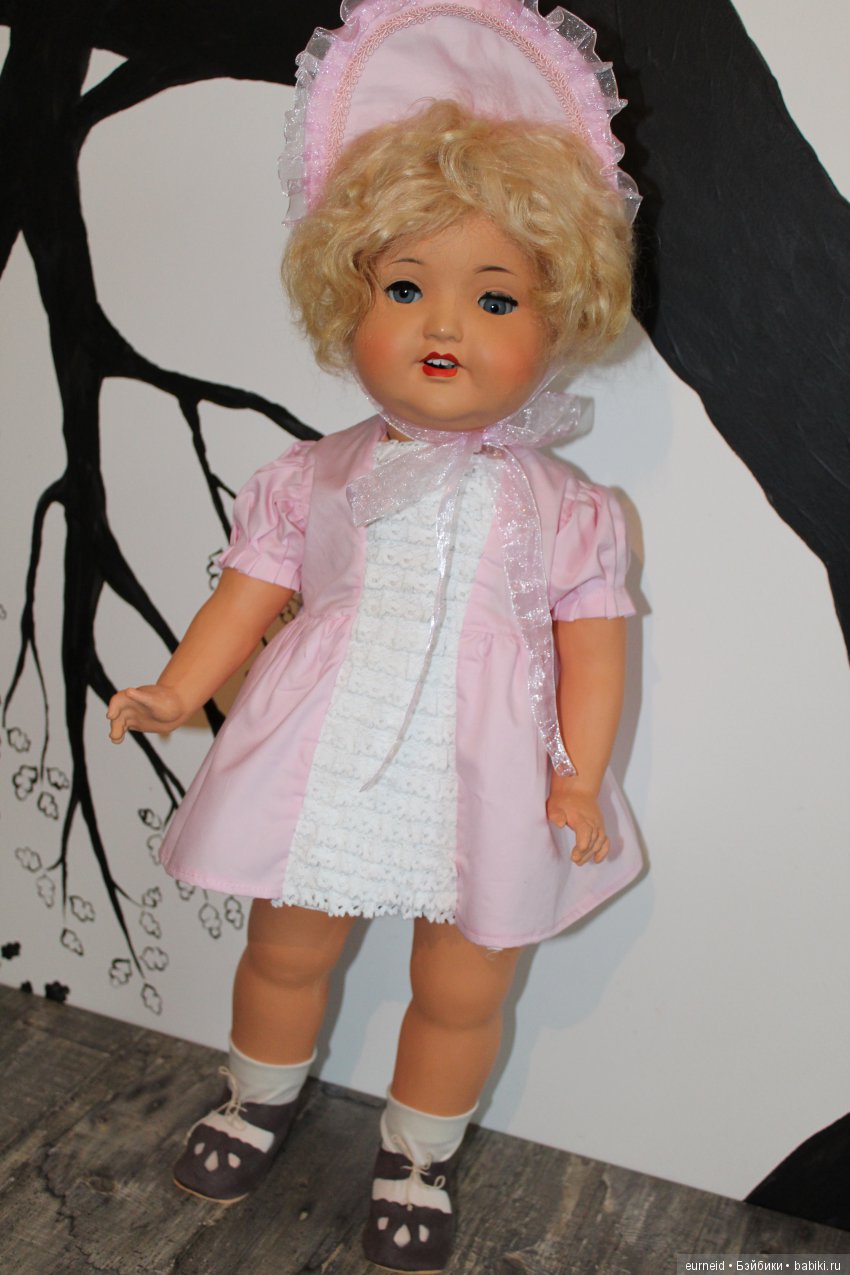 Результат реставрации трех винтажных кукол (фото 7)