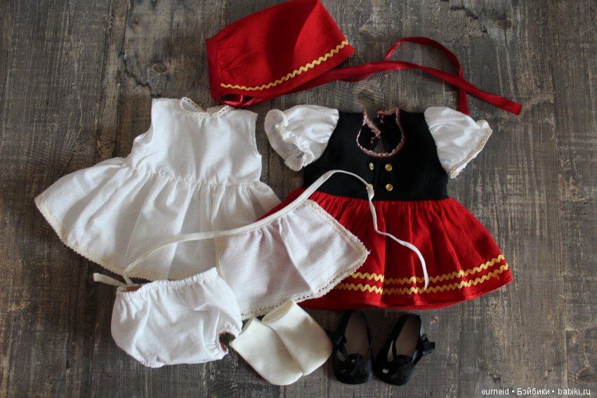 Результат реставрации трех винтажных кукол (фото 10)