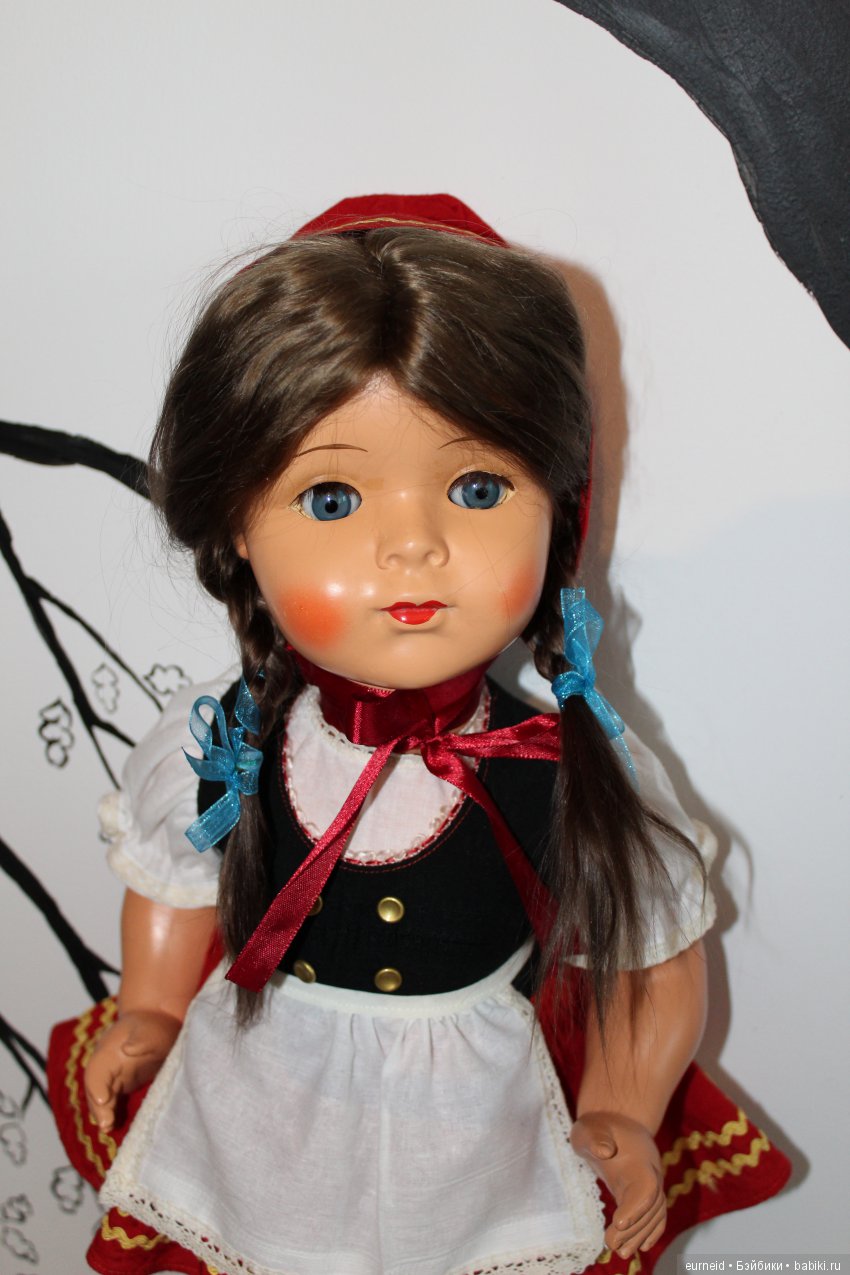 Результат реставрации трех винтажных кукол