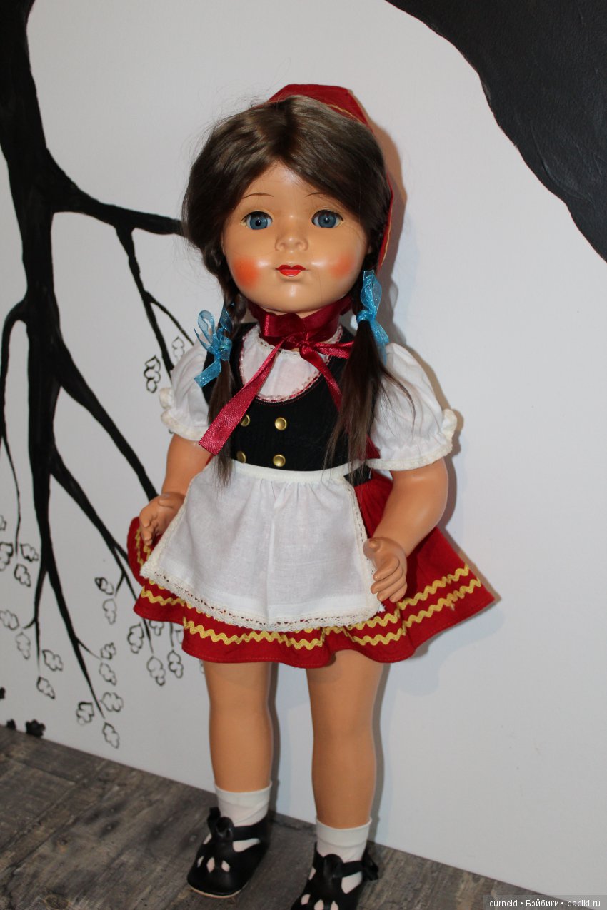 Результат реставрации трех винтажных кукол