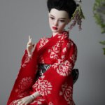 Сет кимоно для авторских кукол