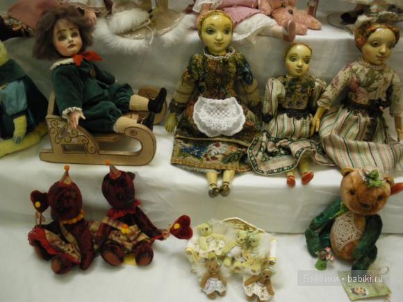 Преданья старины глубокой… VI-й Международный Салон кукол.Часть 4