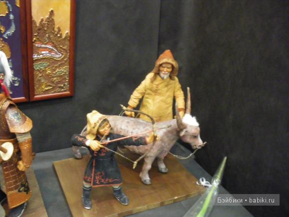 Преданья старины глубокой… VI-й Международный Салон кукол.Часть 4