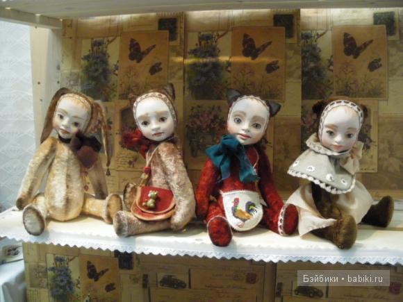 Преданья старины глубокой… VI-й Международный Салон кукол.Часть 4