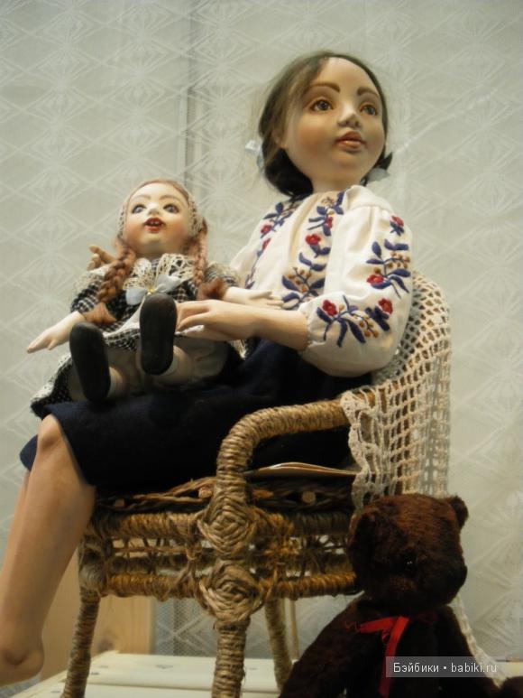 Преданья старины глубокой… VI-й Международный Салон кукол.Часть 4