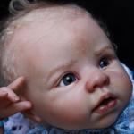 Новый мальчишка реборн Крис (Линды Мюрей) от Любы Мельхиор на немецком ебэй