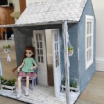 Большой дом румбокс с мебелью и террасой