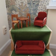 Набор мебели ручная работа винтаж