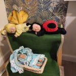 Лот кукол Anne Geddes и сплюшка в кроватке